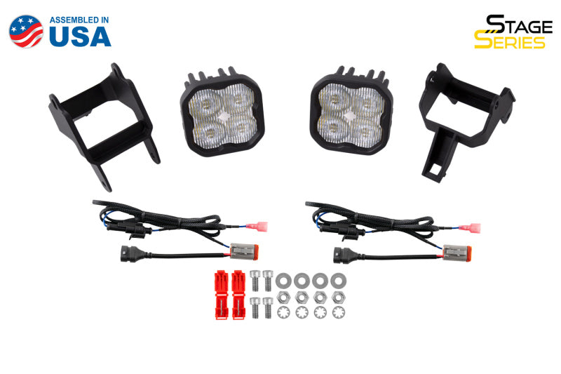 Diode Dynamics SS3 Sport Type SDX Kit ABL - White SAE Fog