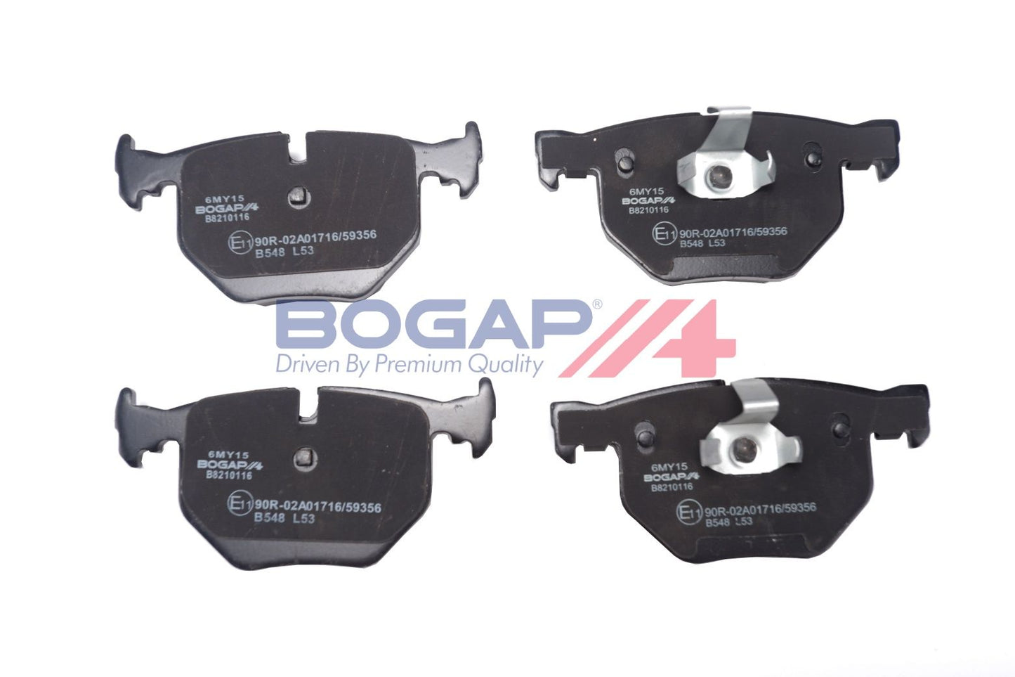 BOGAP B8210116 Brake Pad Set, Disc Brake | ML Performance Car Parts