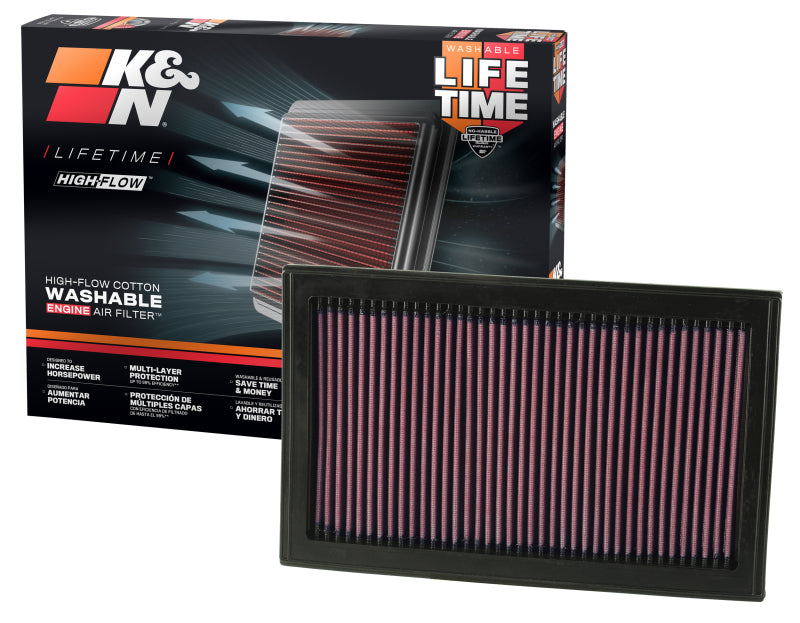 K&N Engineering K&N 02-05 Ford Explorer/Mercury Mountaineer / 03-05 Lincoln Aviator Drop In Air Filter