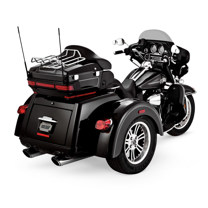Vance and Hines Vance & Hines HD Dresser 95-16 Twin Slash Round Slip-On Exhaust