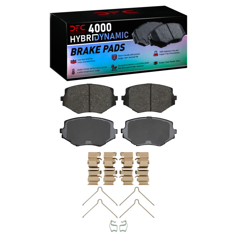 DFC 94-02 Mazda Miata Front 4000 HybriDynamic Brake Pads and Hardware Kit