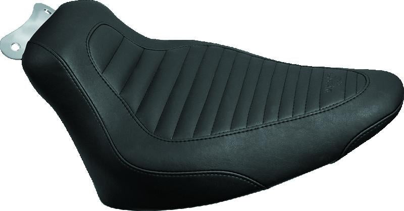 Mustang Motorcycle Mustang 00-15 Harley Softail Standard Rear Tire Tripper Solo Seat - Black