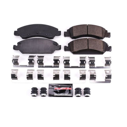 PowerStop Power Stop 2008 Chevrolet Avalanche Front Z23 Evolution Sport Brake Pads w/Hardware