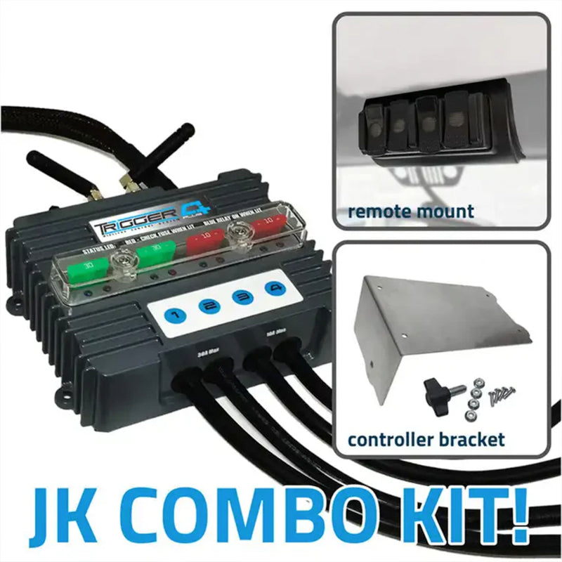 ORACLE Lighting Oracle Trigger 4 Plus Wireless Accessory Control System Combo Kit - Jeep Jk