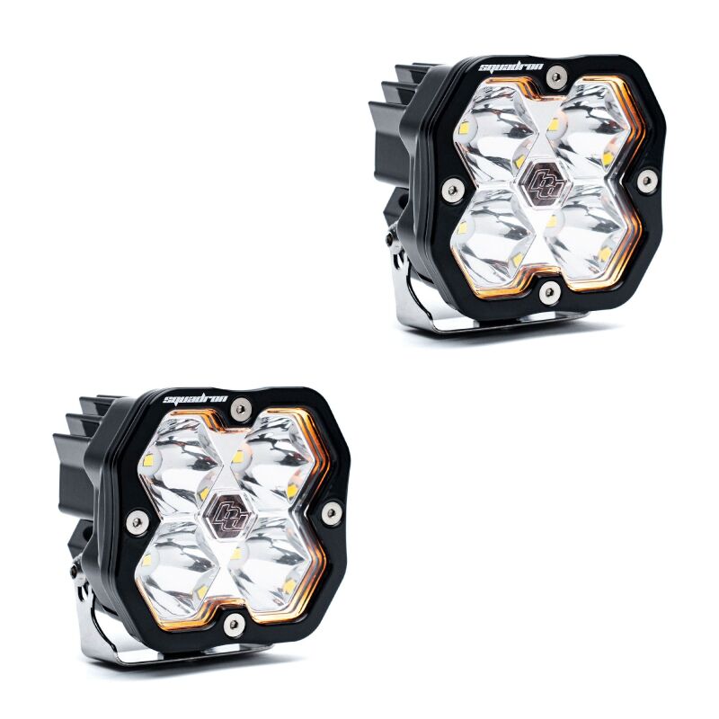 Baja Designs Squadron-R 2.0 Sport (Pair) LED Spot / No Harness