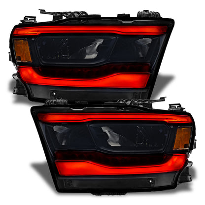 ORACLE Lighting Oracle 19-21 Dodge RAM 1500 Reflector LED Headlight DRL Kit - w/Simple Controller
