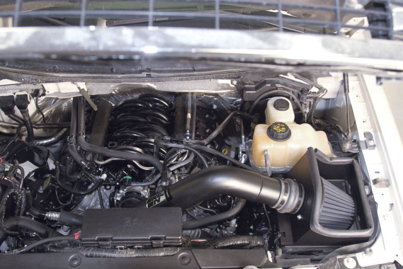 K&N Engineering K&N 11-14 Ford F150 5.0L V8 Black Performance Intake Kit