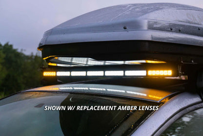 Diode Dynamics 42 In LED Light Bar Single Row Straight Clear Combo Each Stage Series