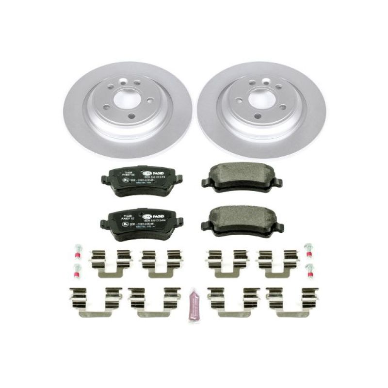 PowerStop Power Stop 11-18 Volvo S60 Rear Euro-Stop Brake Kit