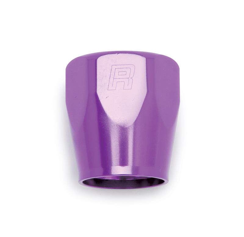 Russell Performance 2-Piece -8 AN Anodized Full Flow Swivel Hose End Sockets (Qty 2) - Purple