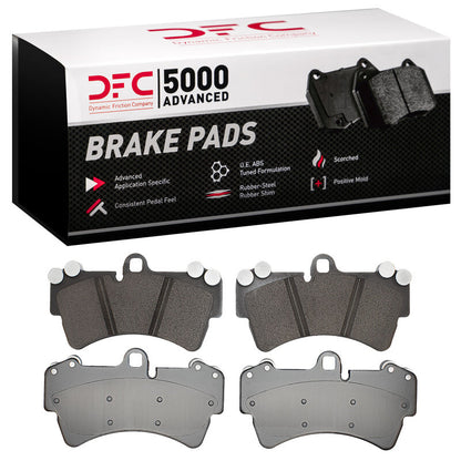 DFC 03-15 Audi Q7 Front 5000 Advanced Low Metallic Brake Pads