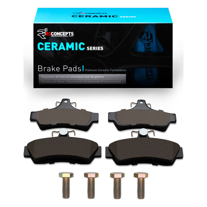 R1 Concepts R1 05-06 Pontiac GTO Rear Ceramic Pads & Hardware Kit