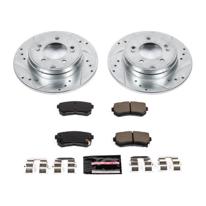 PowerStop Power Stop 16-19 Hyundai Sonata Rear Z23 Evolution Sport Brake Kit