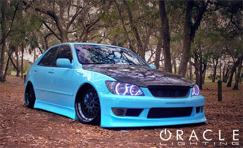 ORACLE Lighting Oracle Lexus IS 300 01-05 Halo Kit - ColorSHIFT w/ Simple Controller
