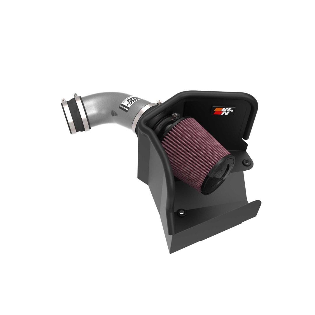 K&N 69-9756TC Cold Air Intake System - High-flow Air Filter, Aluminum Tube - VOLKSWAGEN ATLAS V6-3.6L F/I