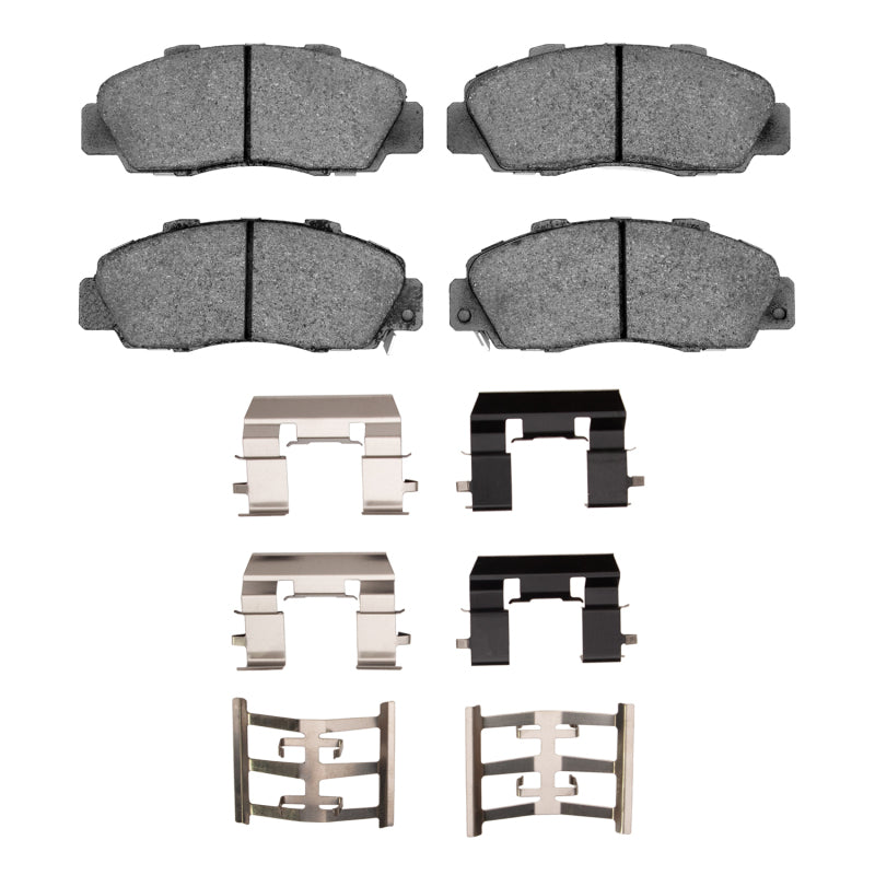 R1 Concepts R1 91-05 Acura Legend Front Semi Met Pads & Hardware Kit