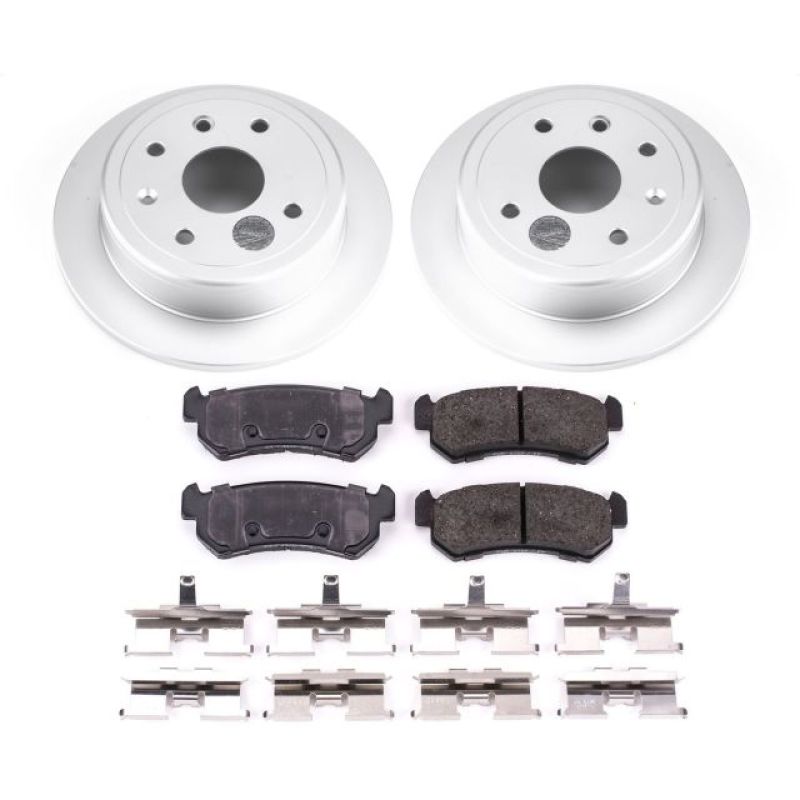 PowerStop Power Stop 04-06 Suzuki Forenza Rear Z17 Evolution Geomet Coated Brake Kit