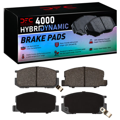 DFC 84-87 Toyota Corolla Front 4000 Hybridynamic Brake Pads