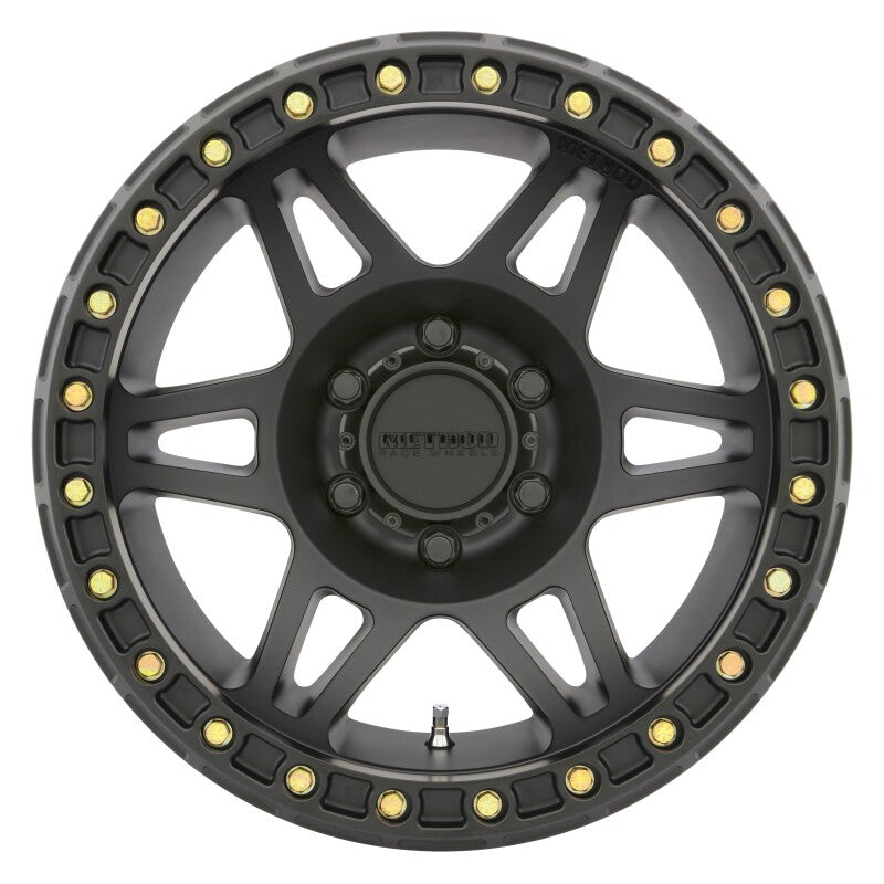 Method Wheels Method MR106 Beadlock 17x9 -44mm Offset 6x5.5 108mm CB Matte Black w/BH-H24125 Wheel