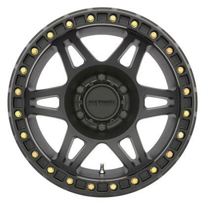 Method Wheels Method MR106 Beadlock 17x9 -44mm Offset 5x5 71.5mm CB Matte Black w/BH-H24125 Wheel