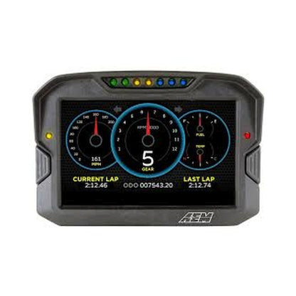 AEM CD-7 Logging GPS Enabled Race Dash Carbon Fiber Digital Display w/o VDM (CAN Input Only)