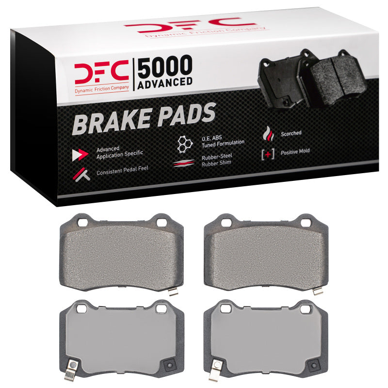 DFC 04-25 Cadillac STS Rear 5000 Advanced Low Metallic Brake Pads