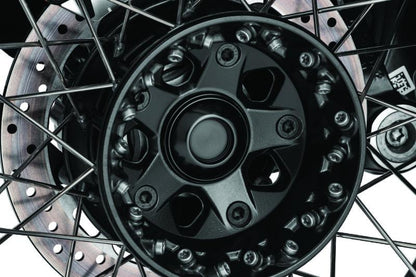 Kuryakyn Lodestar Rear Axle Sliders-BMW-Black
