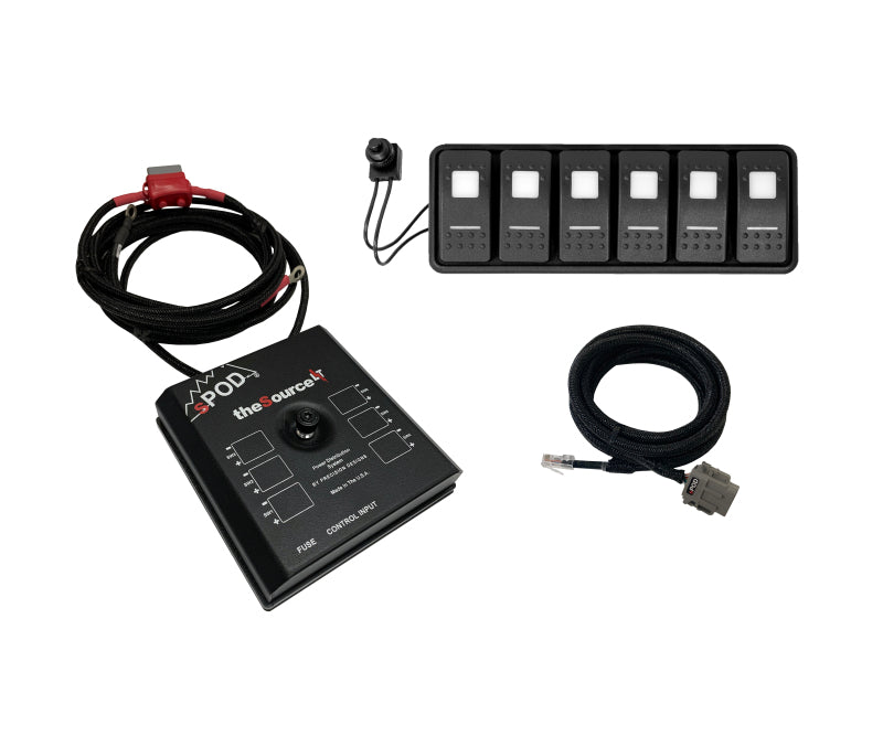 sPOD SourceLT Modular w/Green LED for 36in Battery Cables