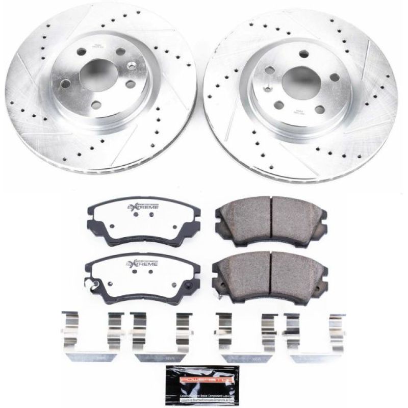 PowerStop Power Stop 11-17 Chevrolet Caprice Front Z26 Street Warrior Brake Kit