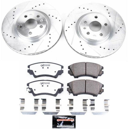 PowerStop Power Stop 11-17 Chevrolet Caprice Front Z26 Street Warrior Brake Kit