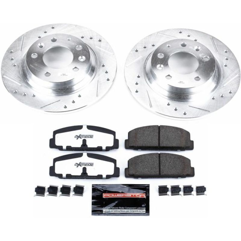 PowerStop Power Stop 03-05 Mazda 6 Rear Z26 Street Warrior Brake Kit