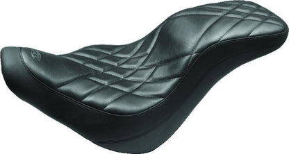 Mustang Motorcycle Mustang 18-21 Harley Low Rider & Sport Glide DayTripper 1PC Seat Prism - Black