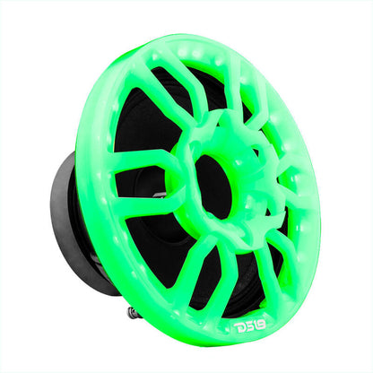 DS18 8in Speaker Grill w/ RGB LED Lights