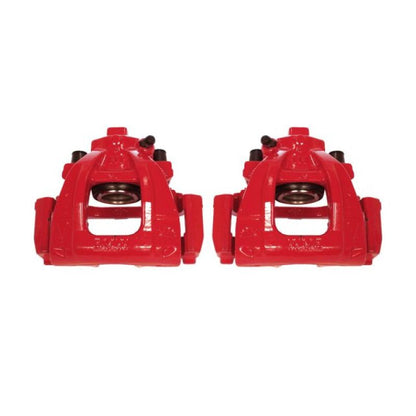 PowerStop Power Stop 02-06 Mini Cooper Front Red Calipers w/Brackets - Pair