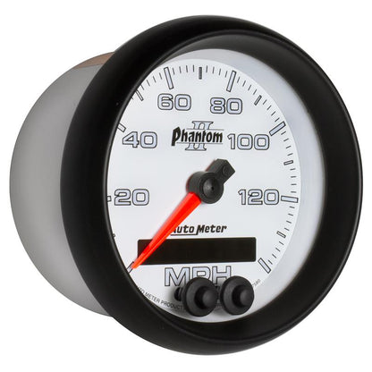 Autometer Phantom II 3-3/8in 0-140MPH In-Dash Electronic GPS Programmable Speedometer