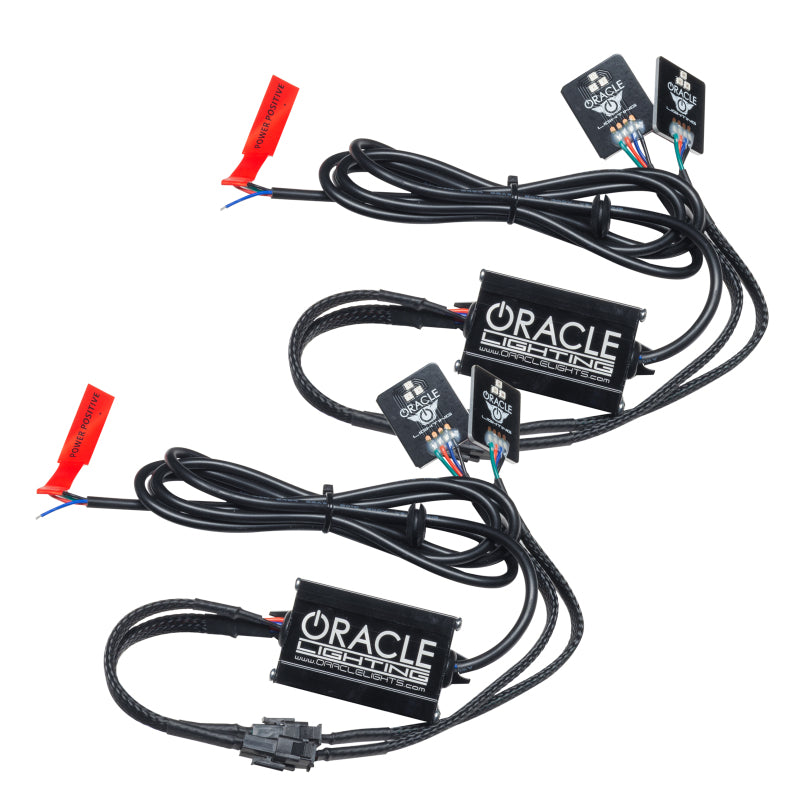 ORACLE Lighting Oracle 19-21 RAM 1500 RGB Headlight Demon Eye Kit - LED Projector - w/o Controller