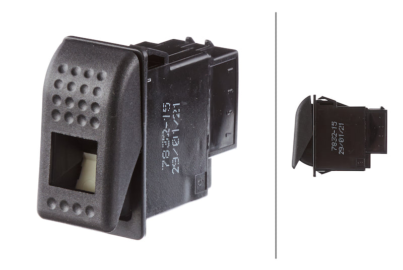 Hella Switch Rocker Spdt 6 Pole