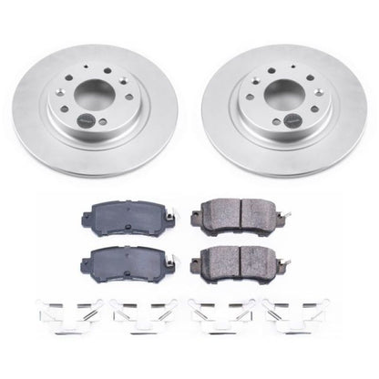 PowerStop Power Stop 16-18 Mazda CX-3 Rear Z17 Evolution Geomet Coated Brake Kit