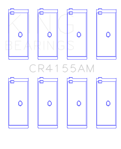 King Engine Bearings VW WA L4 / CH L4 Connecting Rod Bearing Set
