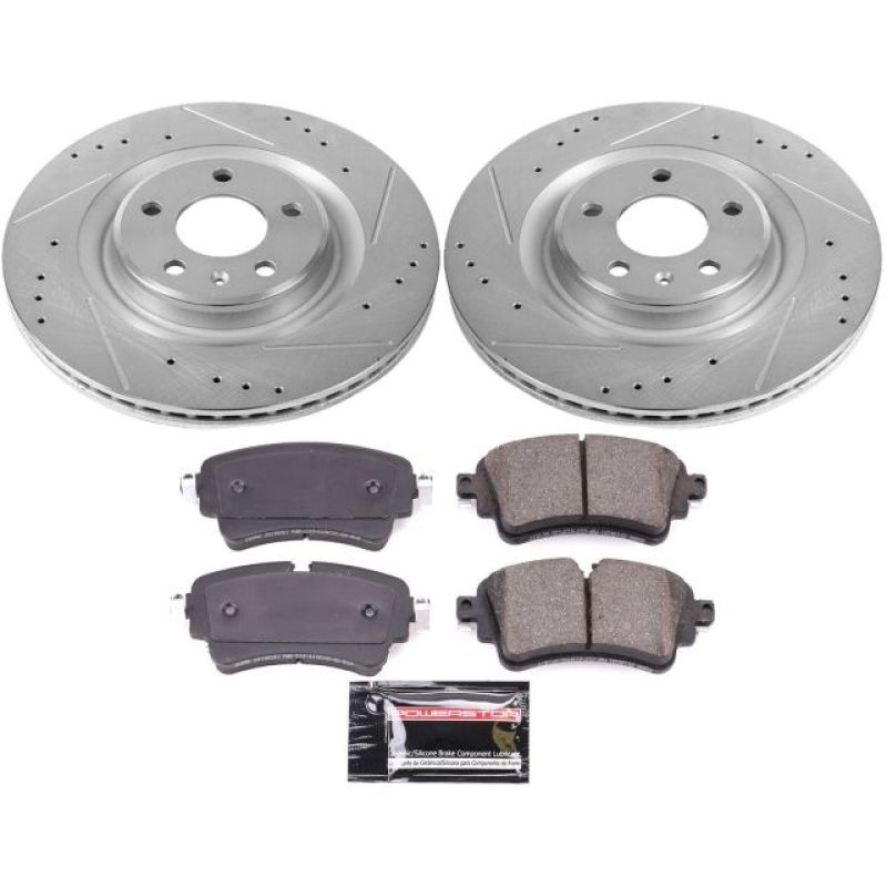 PowerStop Power Stop 2018 Audi Q5 Rear Z23 Evolution Sport Brake Kit