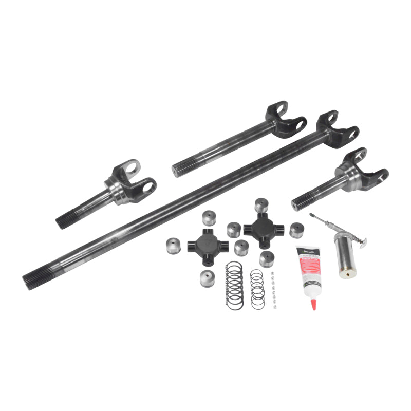 Yukon Gear & Axle USA Standard 4340CM Axle Kit For 79-87 GM Truck & Blazer / GM 8.5in / 28 Spline w/Super Joints