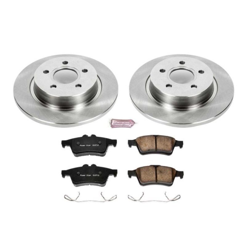 PowerStop Power Stop 08-13 Volvo C30 Rear Autospecialty Brake Kit