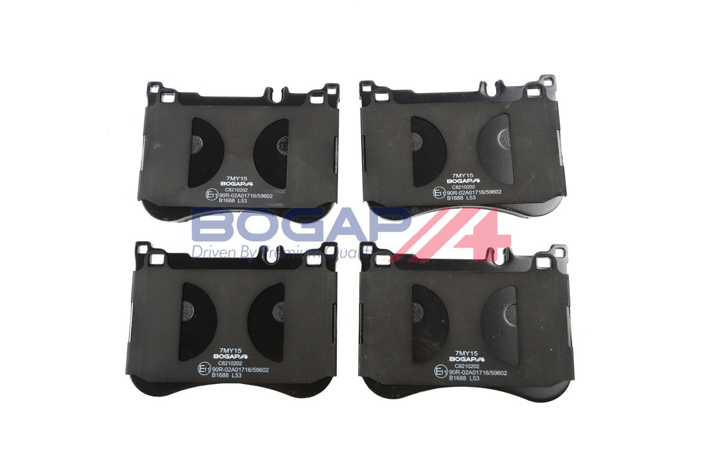 BOGAP C8210202 Brake Pad Set, Disc Brake | ML Performance Car Parts