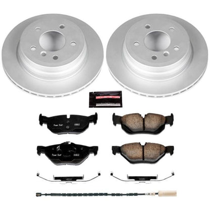 PowerStop Power Stop 11-13 BMW 328i Rear Z23 Evolution Sport Coated Brake Kit