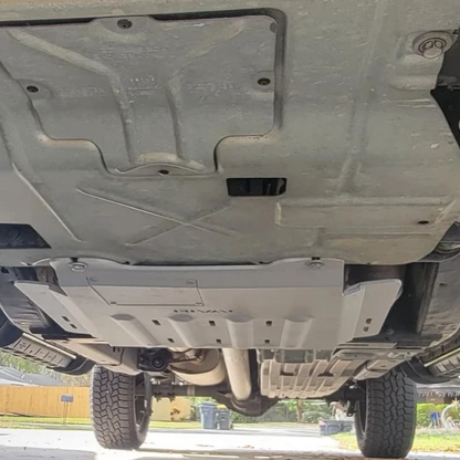 Rival 4x4 Rival 2015-2026 Ford F150 EcoBoost Only Aluminum Transmission Catalytic Converter Skid Plate