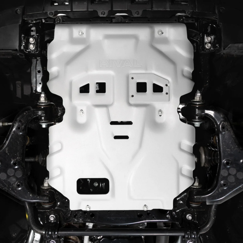 Rival 4x4 Rival 24-26 Toyota Tacoma Toyota 4Runner Toyota Land Cruiser Aluminum Engine Skid Plate