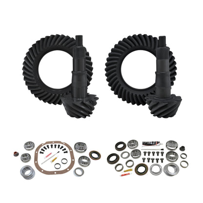 Yukon Gear & Axle Yukon Gear & Install Kit Package for 15-19 Ford F150 8.8in Front & Rear 3.73 Ratio