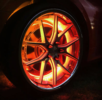 ORACLE Lighting Oracle LED Illuminated Wheel Rings - ColorSHIFT No Remote - ColorSHIFT No Remote