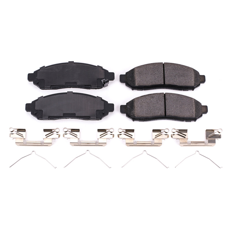 PowerStop Power Stop 16-18 Chevrolet City Express Front Z17 Evolution Ceramic Brake Pads w/Hardware