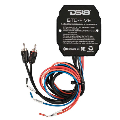 DS18 Wireless Audio Receiver Bluetooth 5.3 Remote Out IP66 Waterproof Rating